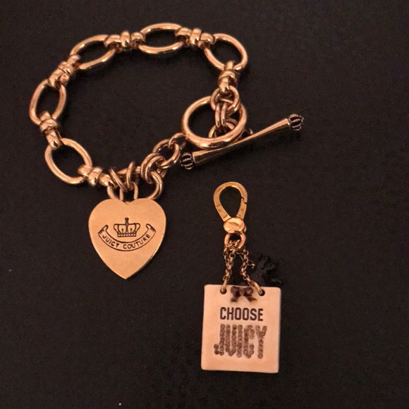 Juicy Couture Accessories - NWOT Juicy Charm bracelet